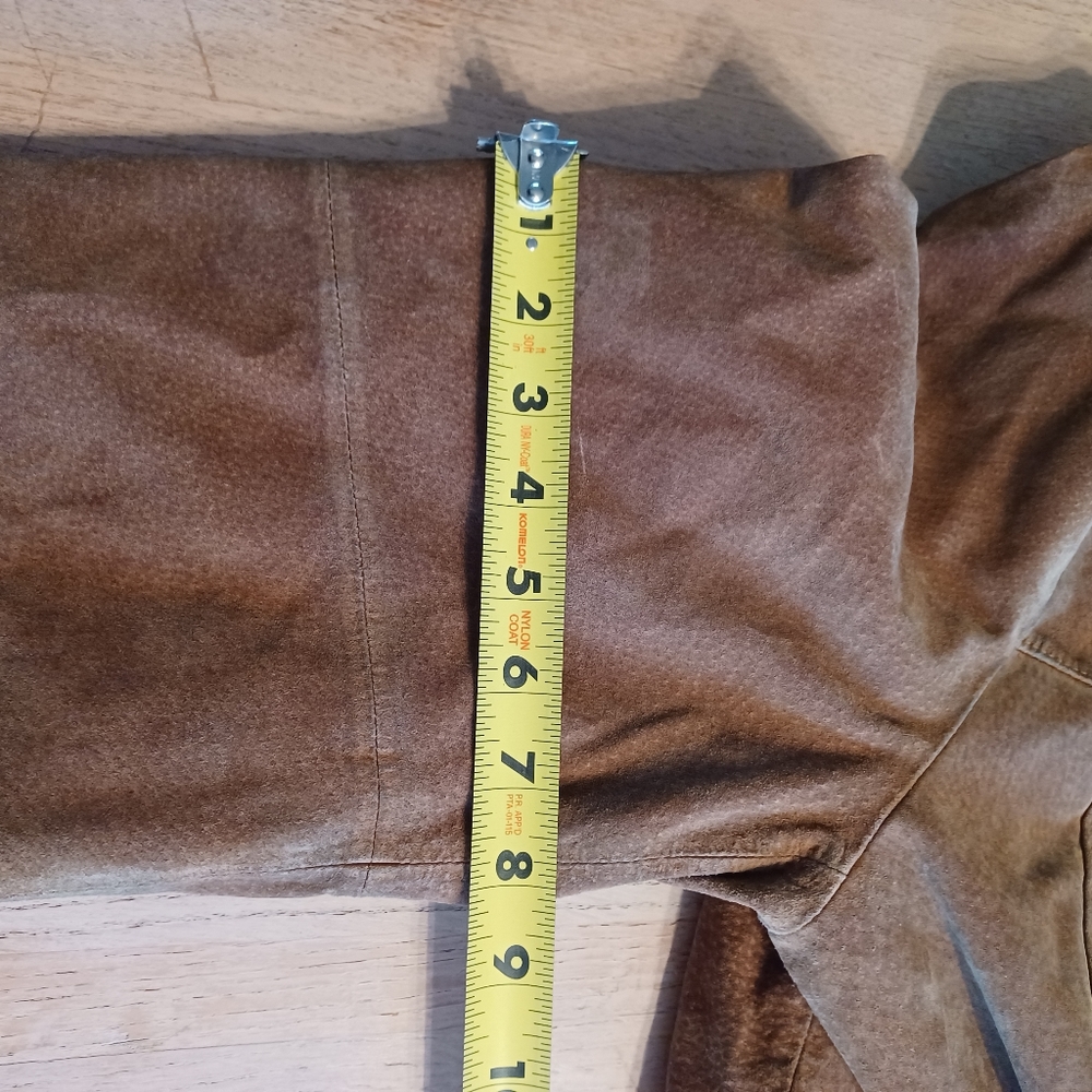 WOMAN'S BERNARDO SUEDE/ FAUX SHEARLING COAT SIZE XL - Picture 14 of 14